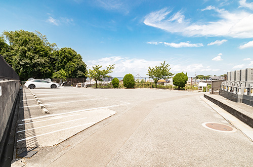 駐車場（園内駐車場と臨時駐車場）