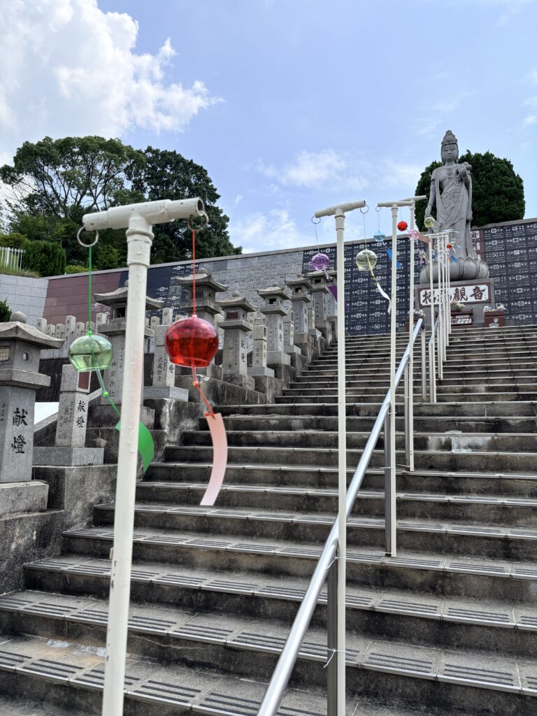 風鈴設置しました