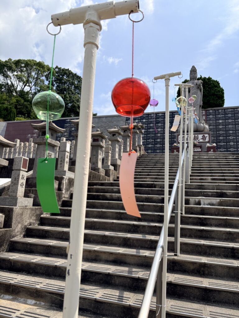 風鈴設置しました